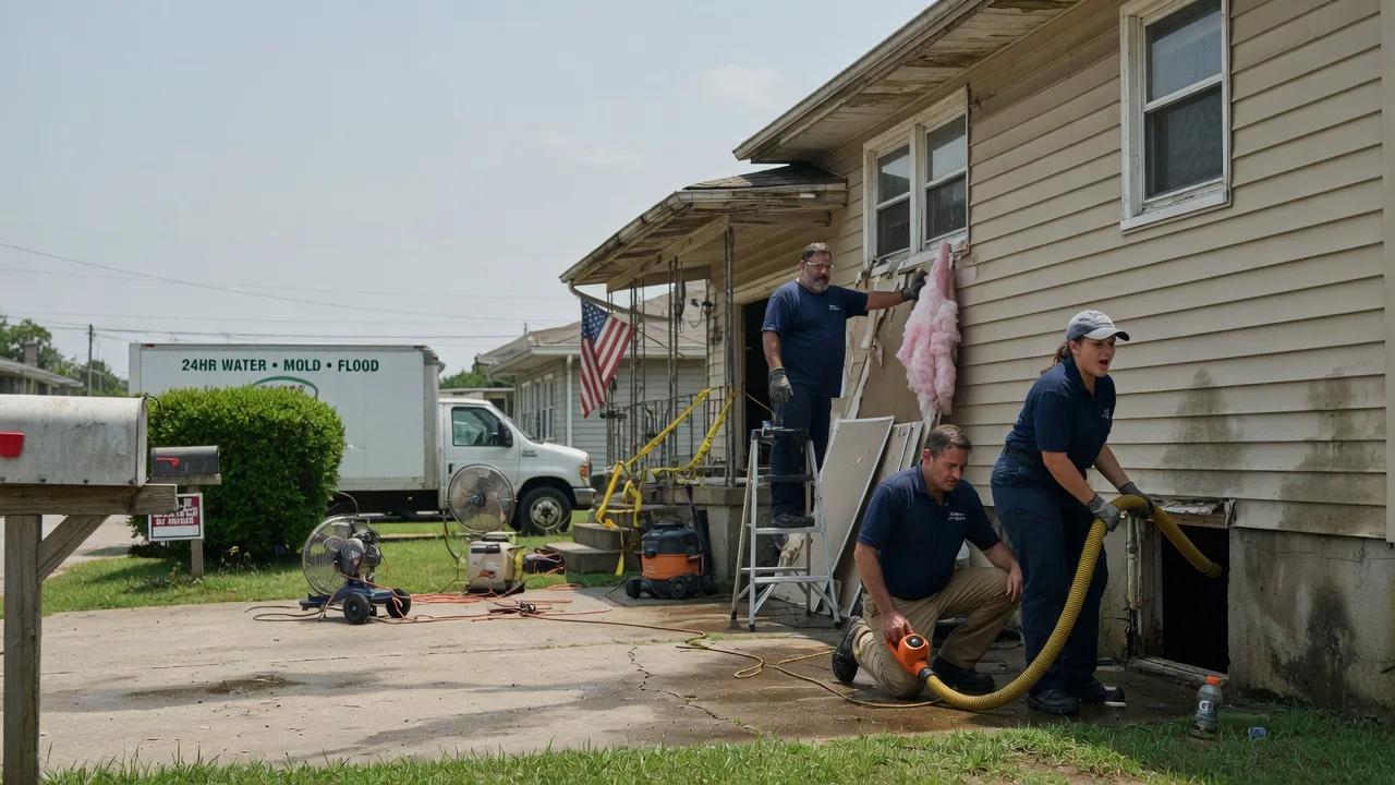 Water Damage Repair in New Market, IA near me